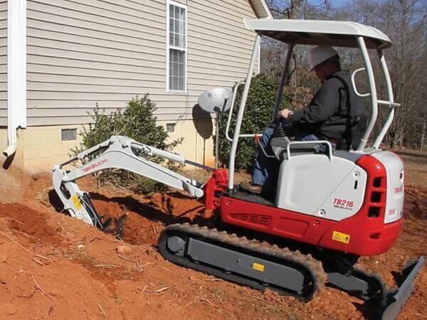 2023 Takeuchi TB216 Mini Excavator