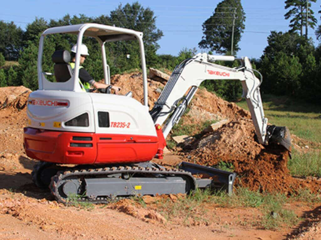 2023 Takeuchi TB235 2 Mini Excavator